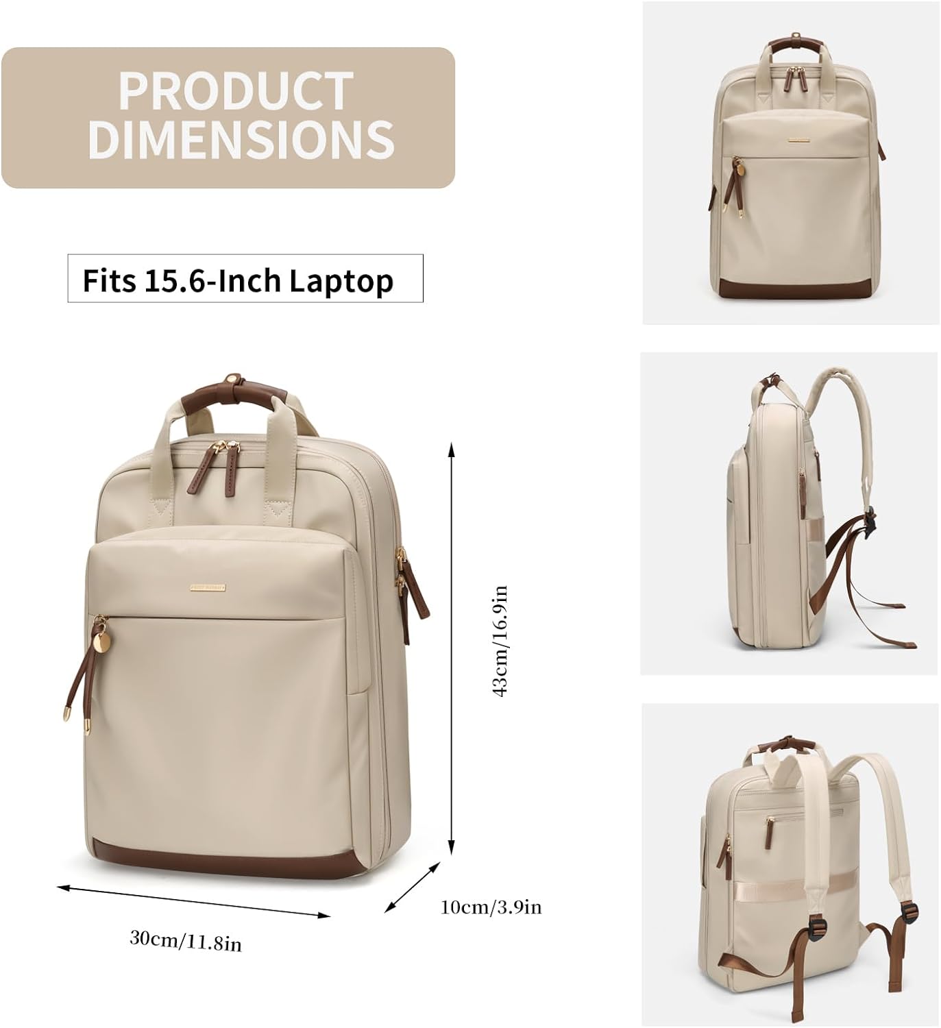 Women Laptop Backpack with Smart Tote Design TEST！！！